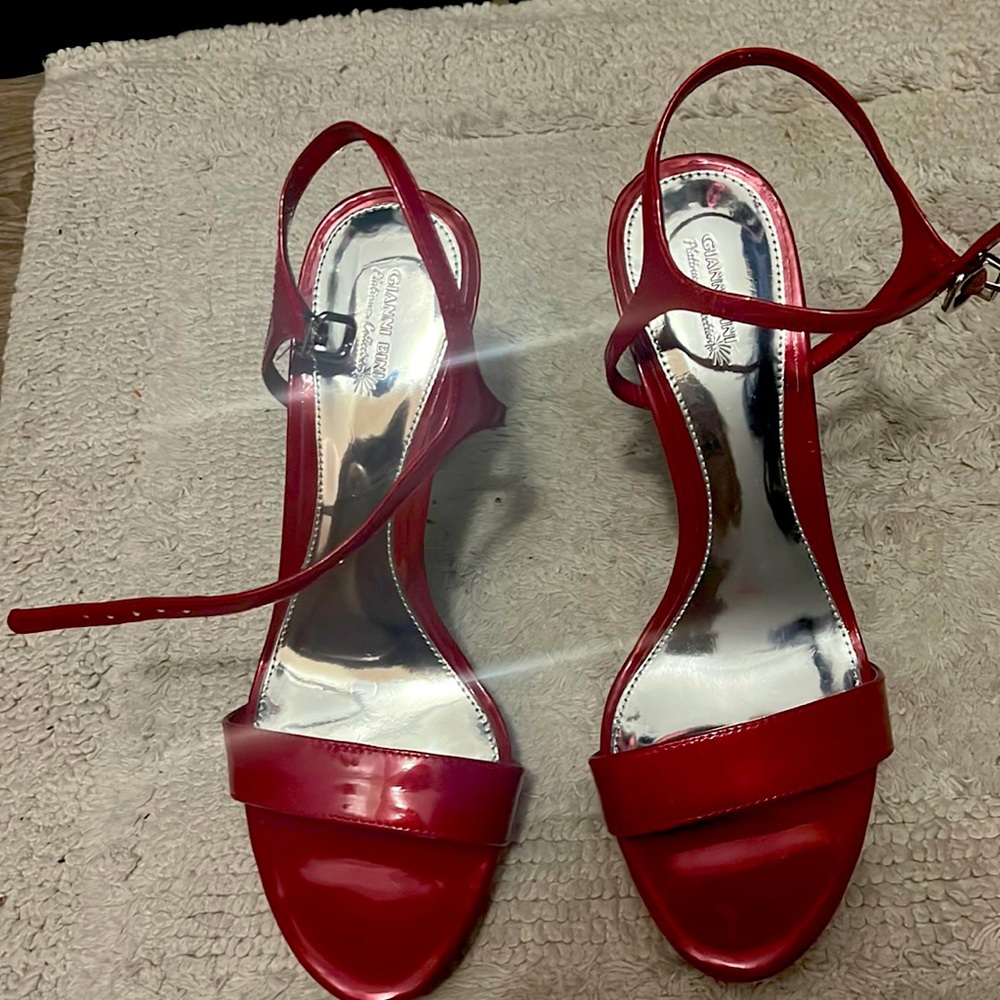 Beautiful red heels barely ever wore.